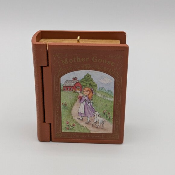 Hallmark Keepsake Mary Had a Little Lamb 1996 NEW 4th in the Mother Goose Series - Picture 4 of 12